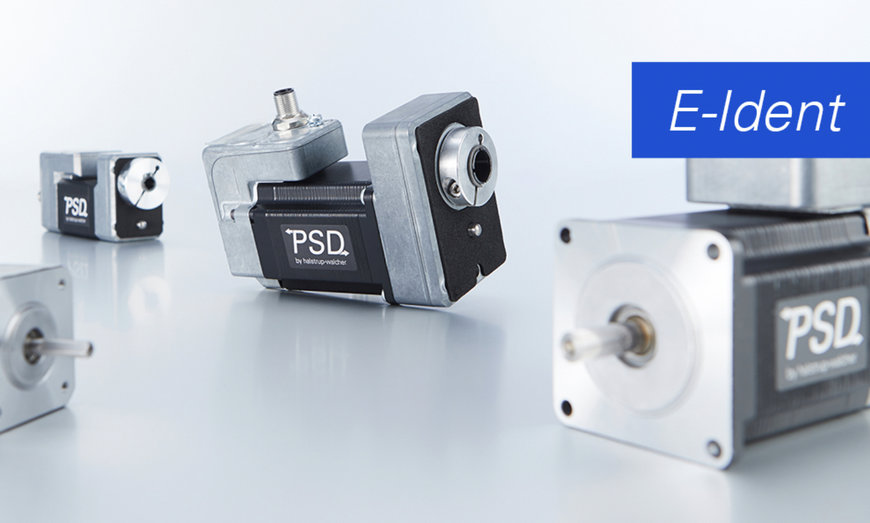 HALSTRUP-WALCHER: PSD DIRECT DRIVES WITH IO-LINK GET NEW FUNCTION E-IDENT